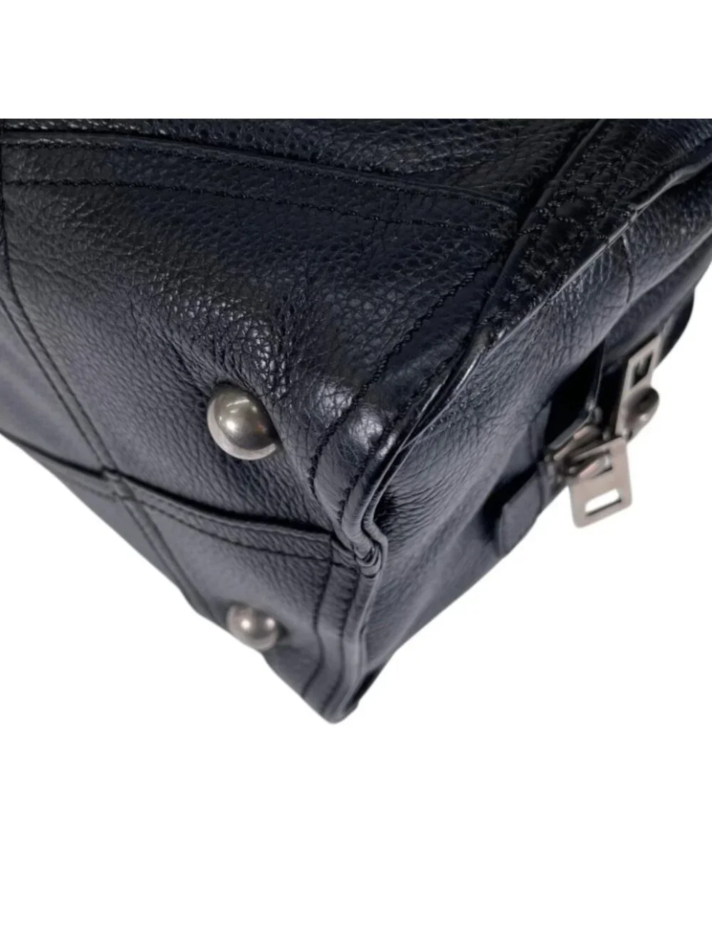 Loewe Amazona 335.76 Handbag Leather Black Jyunya Watanabe Patchwork